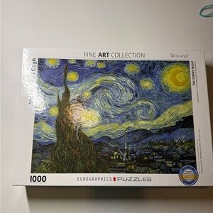 Starry Night Art Puzzle